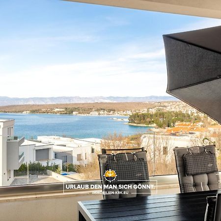 Penthouse Panorama Deluxe In Malinska Apartment Exterior foto