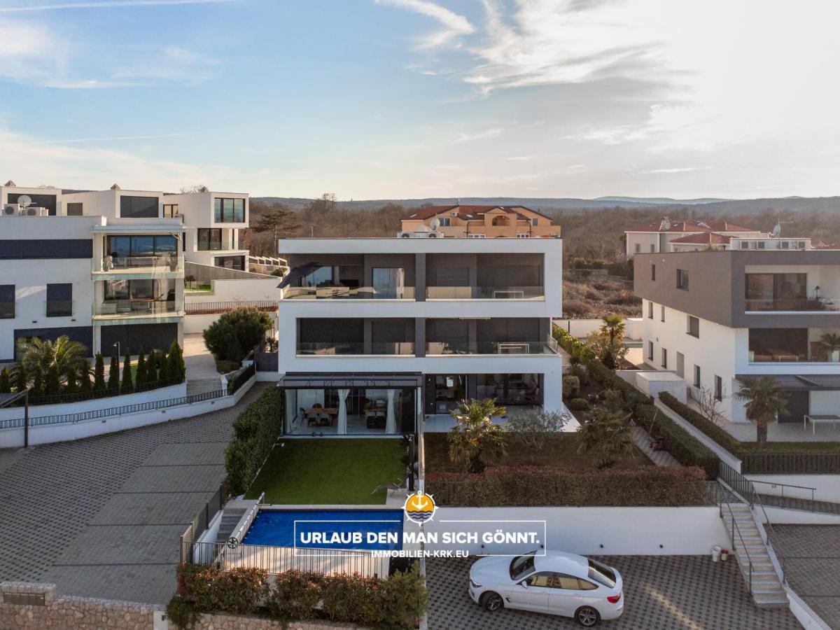 Penthouse Panorama Deluxe In Malinska Apartment Exterior foto
